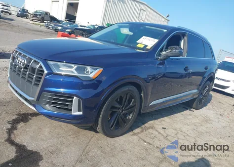 2022 Audi Q7 Premium Plus 55 Tfsi Quattro Tiptronic из США, поврежденный, VIN WA1LXBF76ND009675